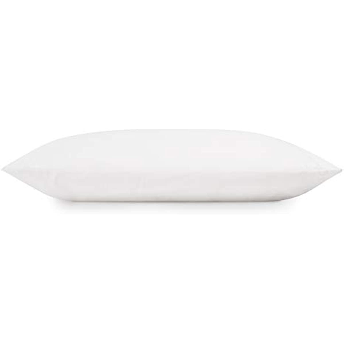 ANHOME Latex Medium Support Pillow, Luxury, 100% Cotton Satin, 400 Count Duvet Cover, Medium Double - Made in USA