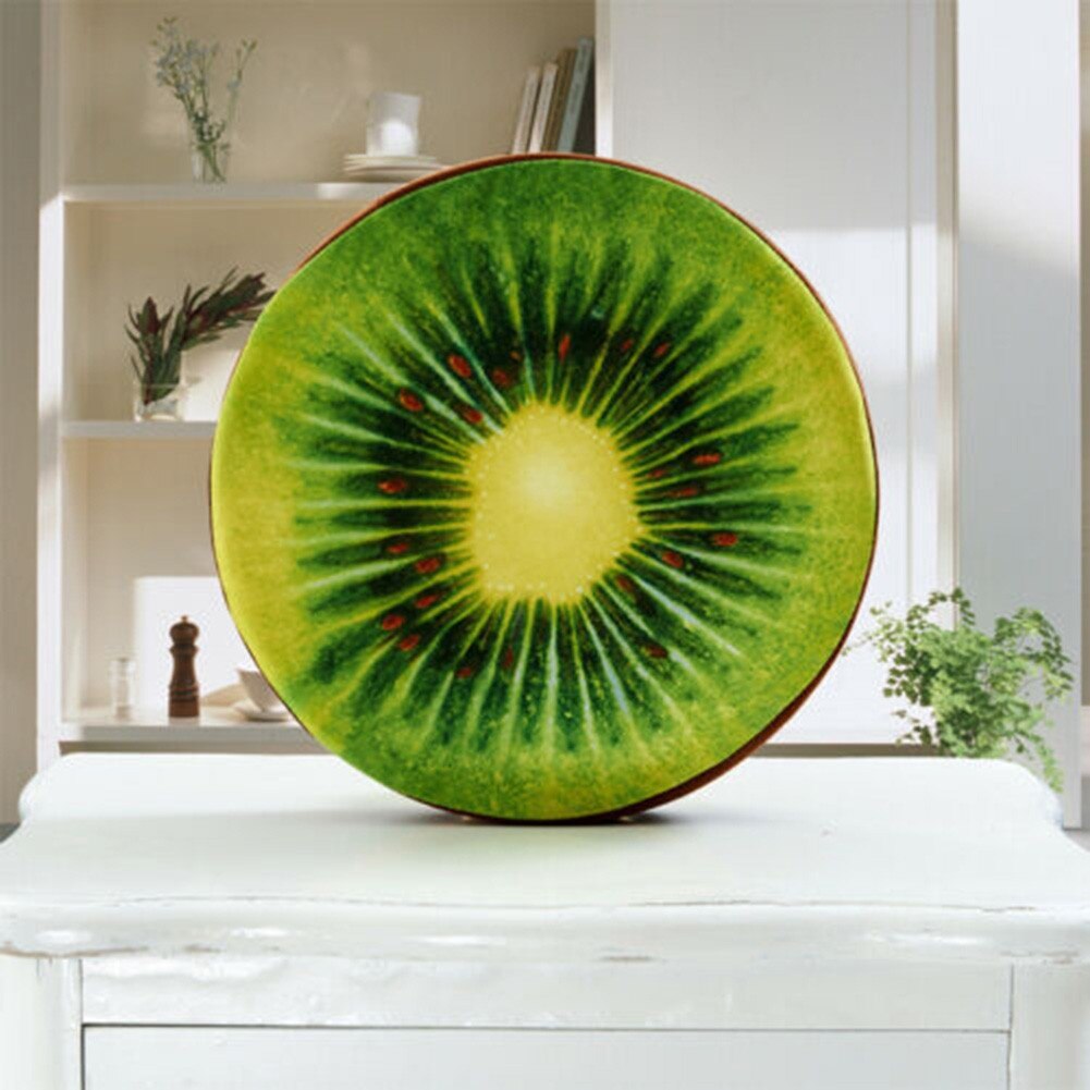 ANHOMENew Creative Fruit Seat Cushion Plush Sofa Bedroom Living Room Throw Pillow Garden Chair Cover Floor Round Shape Home Decoration