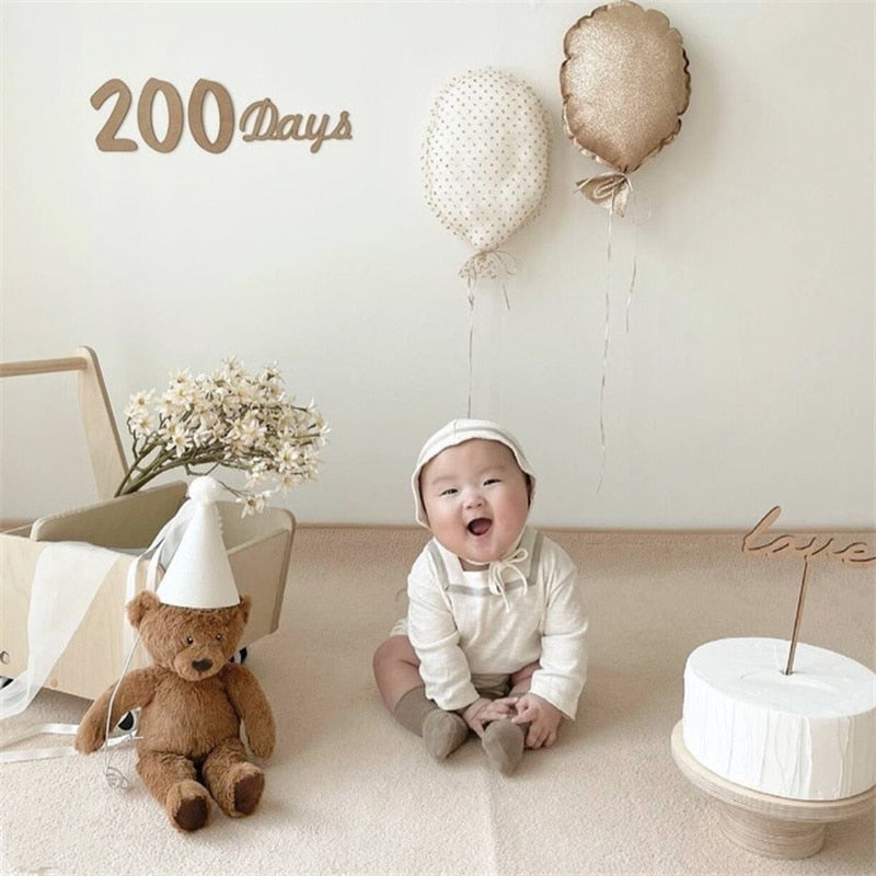 ANHOMENordic Balloon Cushion Wall Hanging Ornaments for Kids Room Ballons Korean Style Birthday Party Wedding Photography Props Gifts